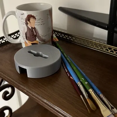 Giá đỡ cọ vẽ cho cốc nước đa năng