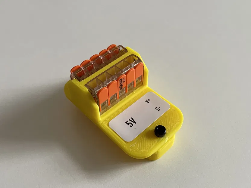 Giá đỡ Wago 221-415 cho thanh DIN lắp dọc - Image 2