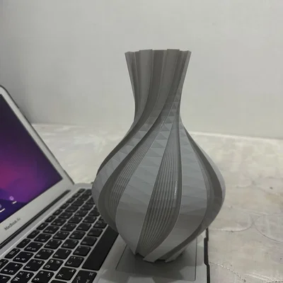 Bình hoa xoắn ốc cho không gian hiện đại