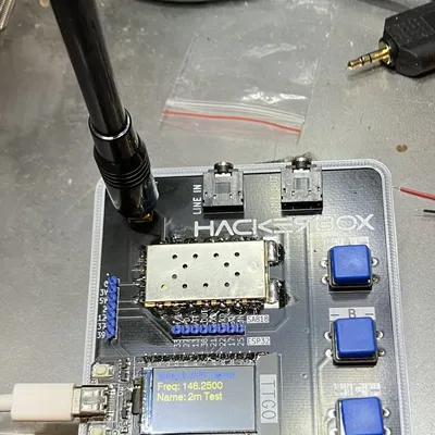 Hộp bảo vệ cho bộ phát sóng HackerBox 096 2m