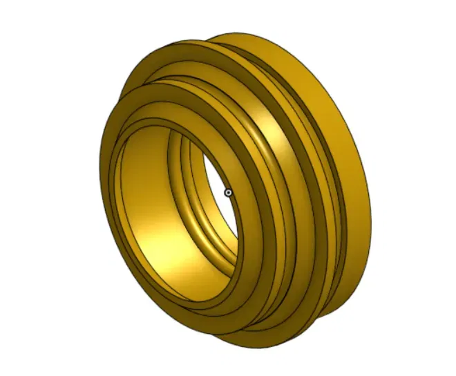 Bạc đạn phuộc cho xe đạp địa hình Trung Quốc 24mm ID - Image 2