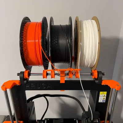 Giá đỡ cuộn 3 cuộn cho máy in 3D Prusa MK4