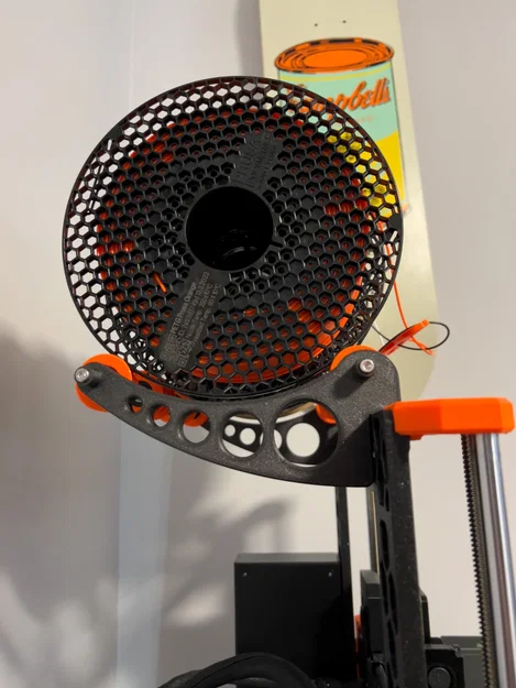 Giá đỡ cuộn 3 cuộn cho máy in 3D Prusa MK4 - Image 3