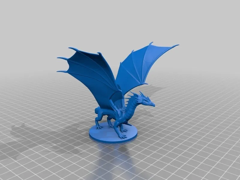 Rồng Đêm in 3D với hỗ trợ - Image 3