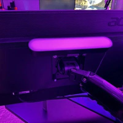 Giá đỡ Philips Hue Bar tương thích VESA 100x100mm