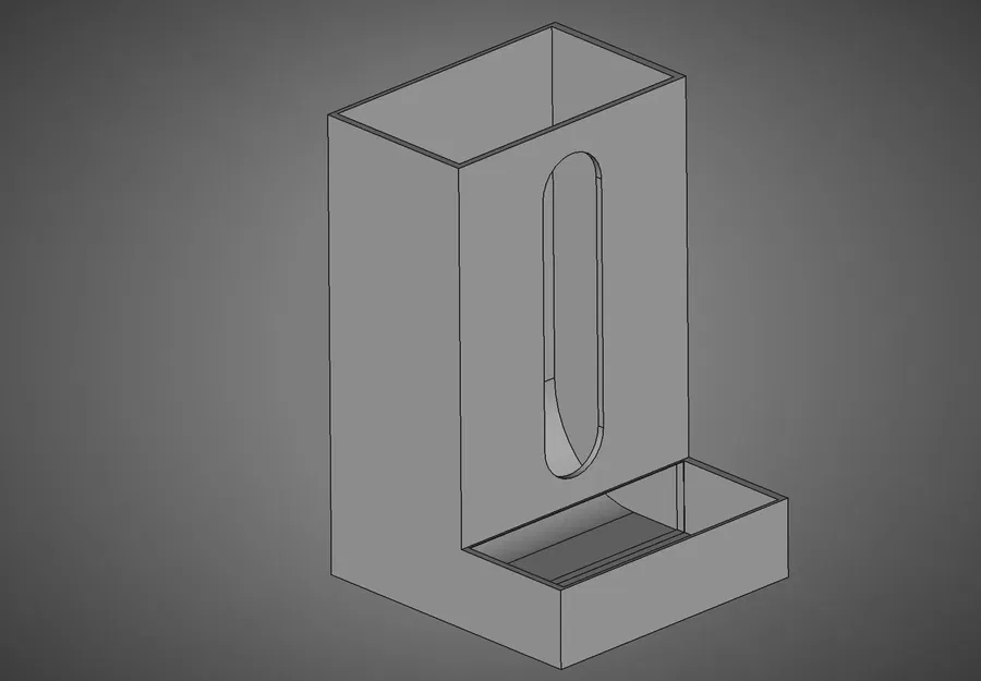 Giá đỡ tăm bông gọn gàng cho bàn lavabo - Image 1