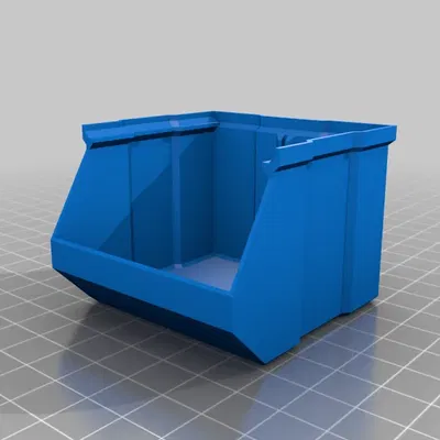 Thùng chứa xếp chồng được theo kiểu parametric