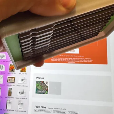 Giá đỡ bộ mũi vít Torx 11 món Temu (Chèn Gridfinity)