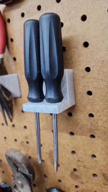 Giá đỡ tua vít 2 cho bảng treo đa năng - Image 1