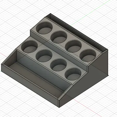 Giá đỡ màu Revell với ngăn chứa và chỗ để cọ rộng