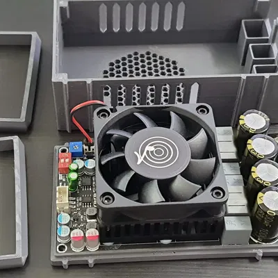 Vỏ hộp cho bo mạch khuếch đại số Wuzhi ZK-3002 TPA3255 600W