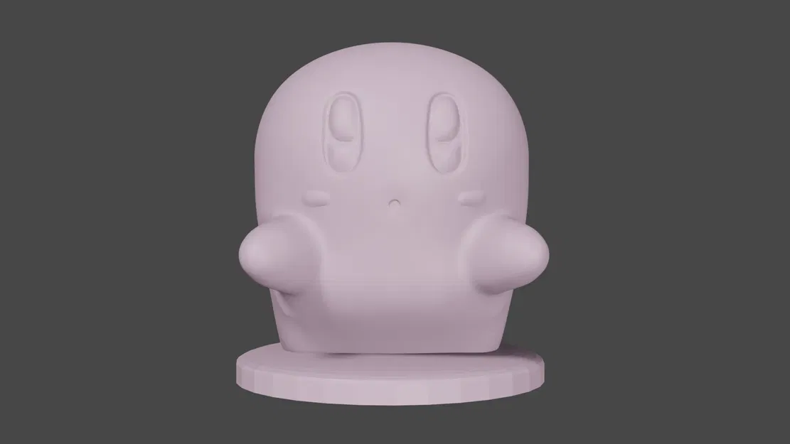 Mô hình Ghost Kirby phong cách Kirby cho DnD - Image 1