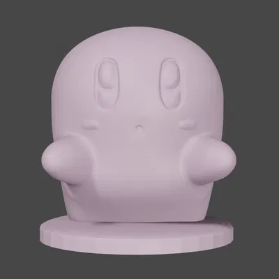 Mô hình Ghost Kirby phong cách Kirby cho DnD