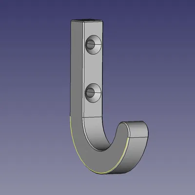 Móc treo tường nhỏ gọn cho không gian sống