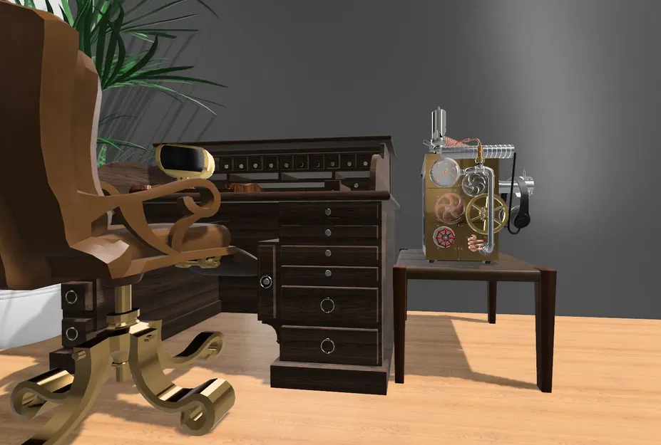 Phụ kiện thùng máy PC Qube 500 phong cách Steampunk - Image 6