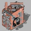 Phụ kiện thùng máy PC Qube 500 phong cách Steampunk - Thumbnail 11