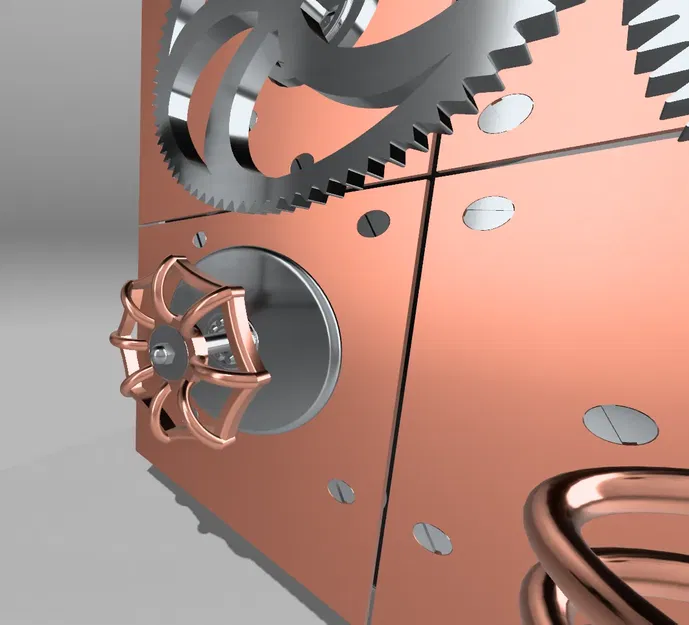 Phụ kiện thùng máy PC Qube 500 phong cách Steampunk - Image 14