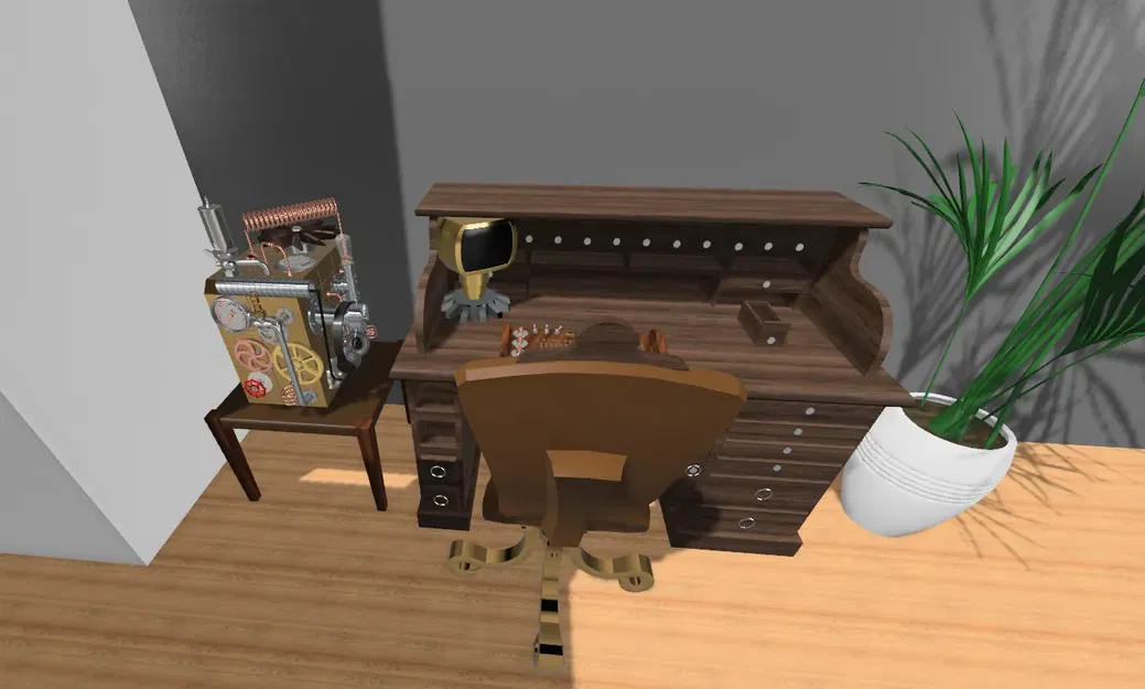 Phụ kiện thùng máy PC Qube 500 phong cách Steampunk - Image 18