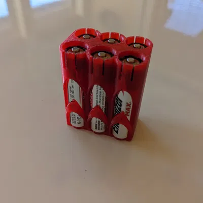 Giá đỡ pin AA/AAA nhỏ gọn với cơ chế trượt dễ dàng