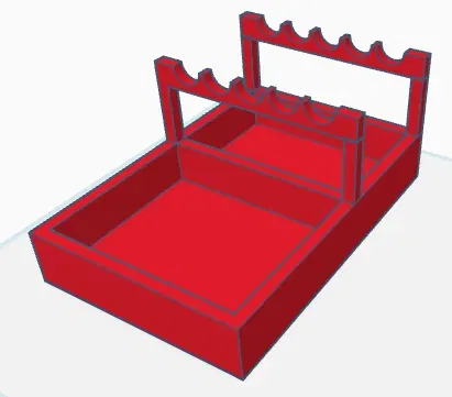 Giá đỡ và làm sạch cọ vẽ không lộn xộn - Image 1