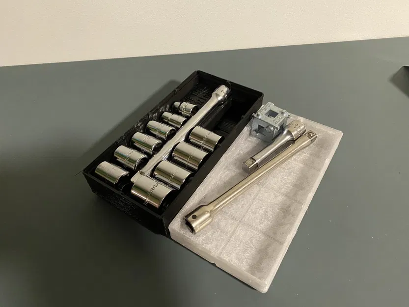 Bộ tổ chức hộp công cụ Gridfinity có thể xếp chồng - Image 2