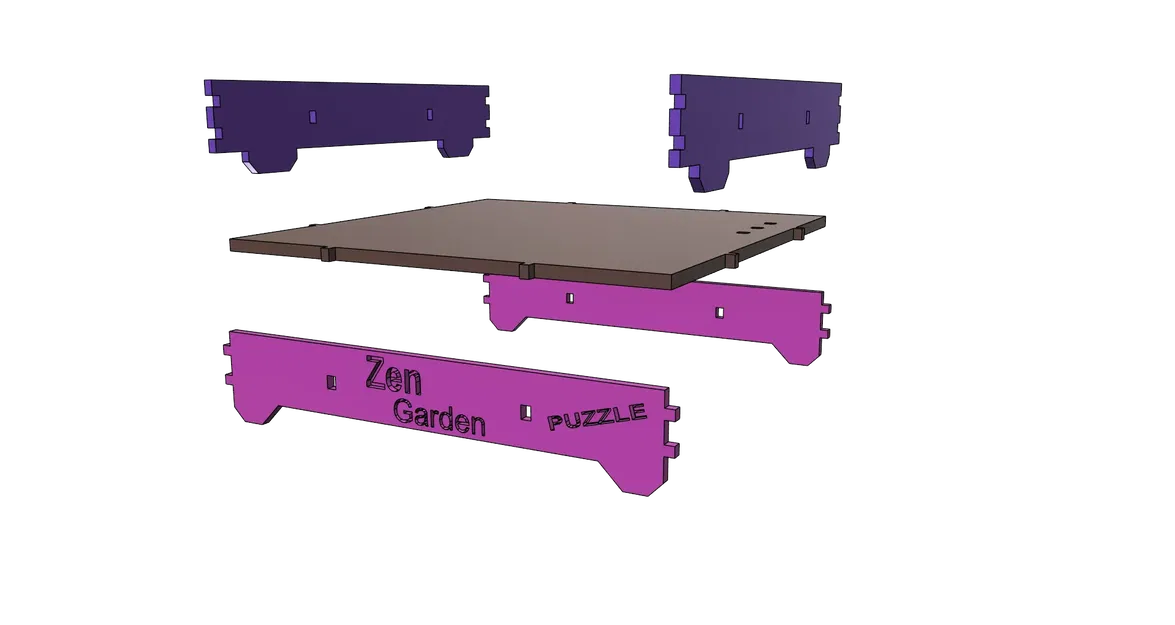 Câu đố Vườn Thiền 3D với các mảnh ghép mô-đun - Image 3