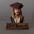 Bức tượng Jack Sparrow phong cách fanart - Thumbnail 3