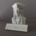 Bức tượng Jack Sparrow phong cách fanart - Thumbnail 4