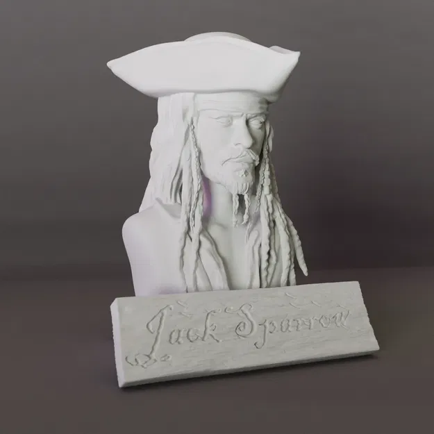 Bức tượng Jack Sparrow phong cách fanart - Image 5
