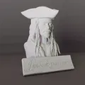 Bức tượng Jack Sparrow phong cách fanart - Thumbnail 5