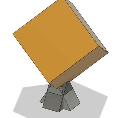 Giá đỡ độc đáo cho Rubik's Cube