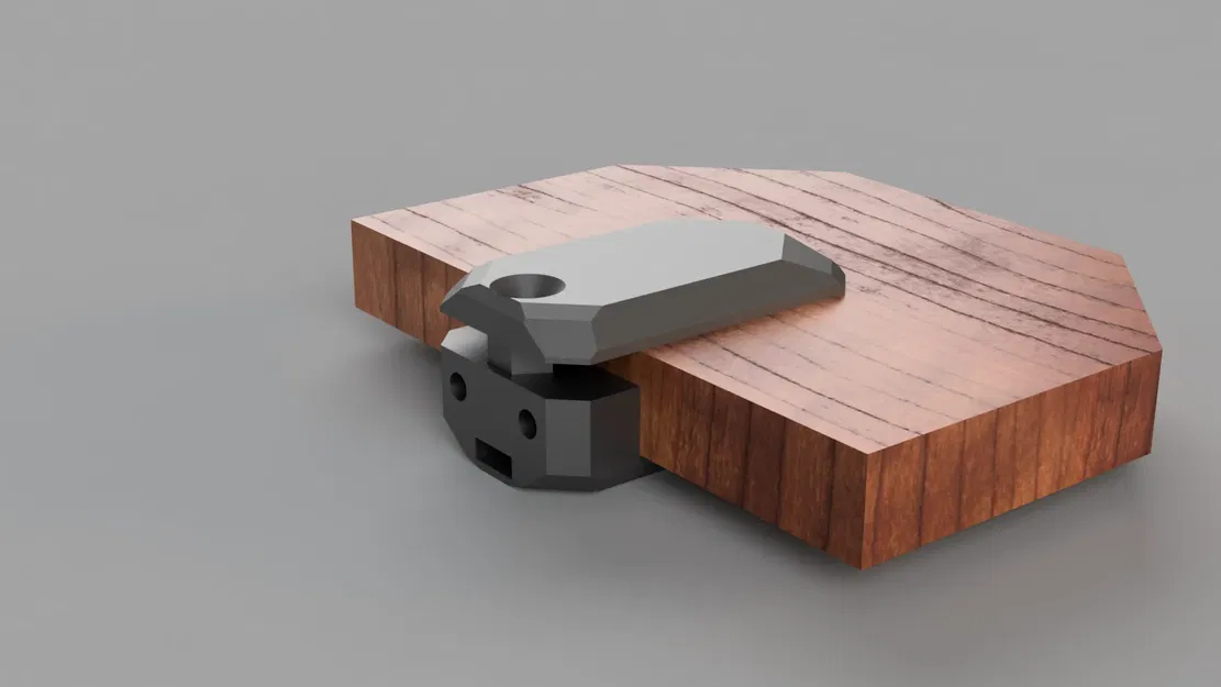 Kẹp giá treo tường cho kệ trang trí nhẹ nhàng - Image 2