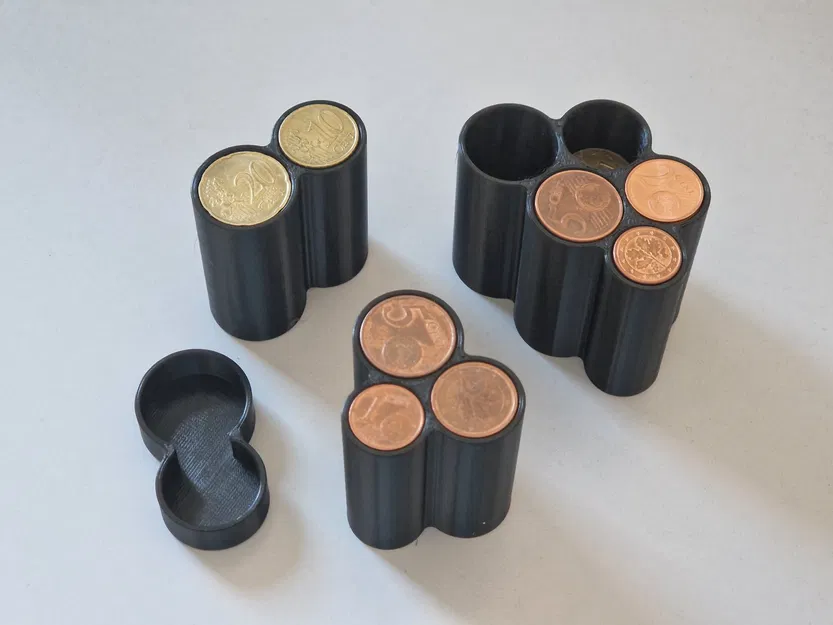 Hộp đựng tiền xu Euro cho các mệnh giá nhỏ - Image 1