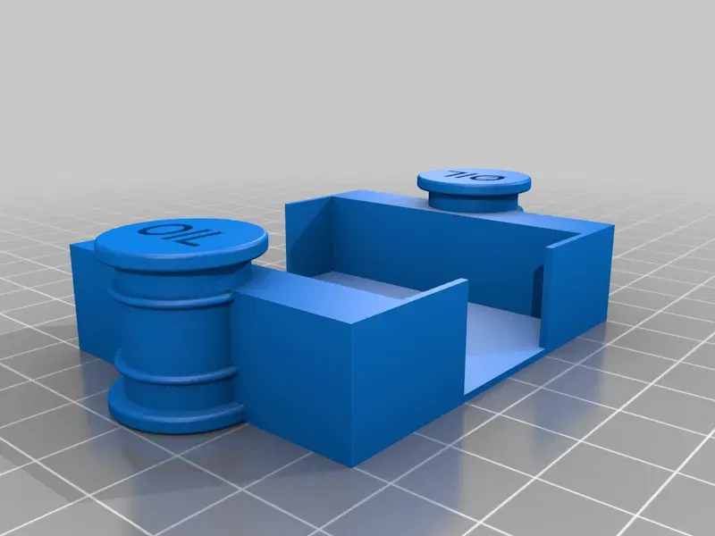 Giá đỡ thẻ chuyên nghiệp hình thùng dầu - Image 1