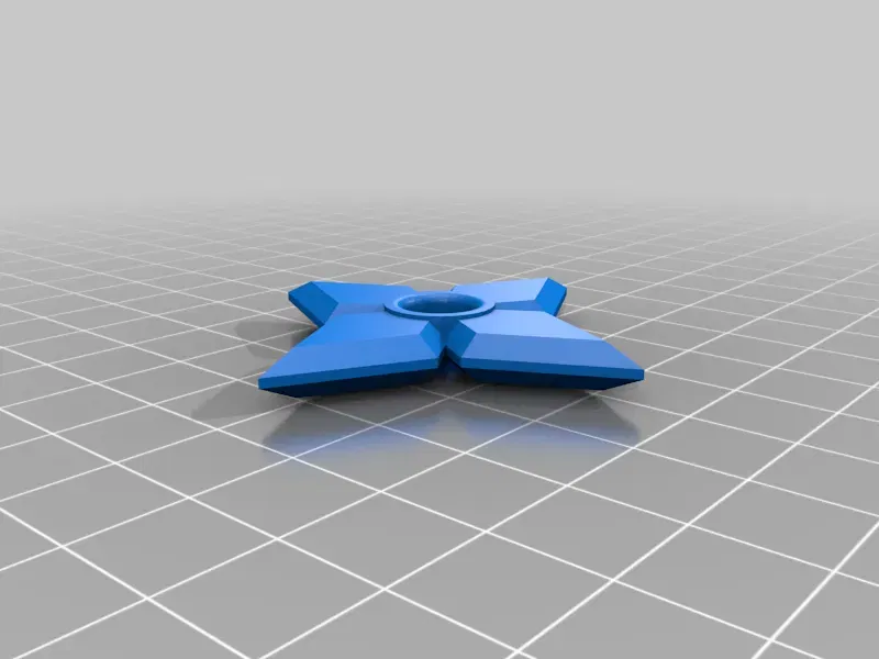 Shuriken in 3D cho máy in Creality Ender 3 Pro - Image 1