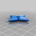 Shuriken in 3D cho máy in Creality Ender 3 Pro - Thumbnail 1