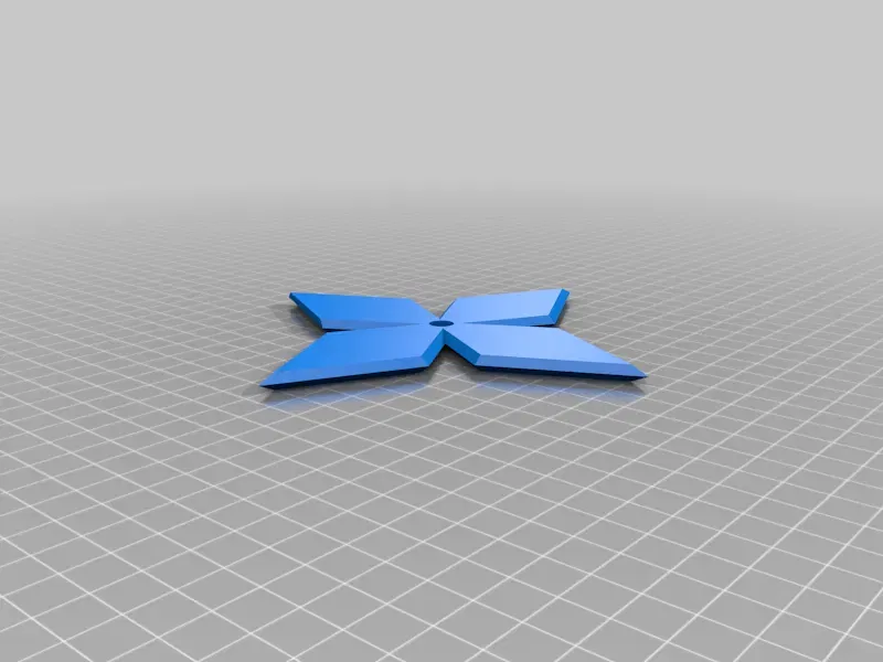Shuriken in 3D cho máy in Creality Ender 3 Pro - Image 2