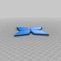 Shuriken in 3D cho máy in Creality Ender 3 Pro - Thumbnail 2