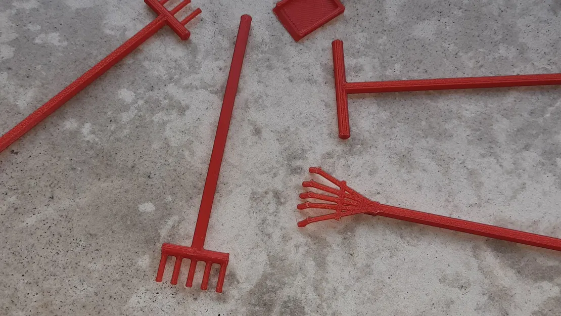 Công cụ mini cho vườn zen nhỏ của bạn - Image 1