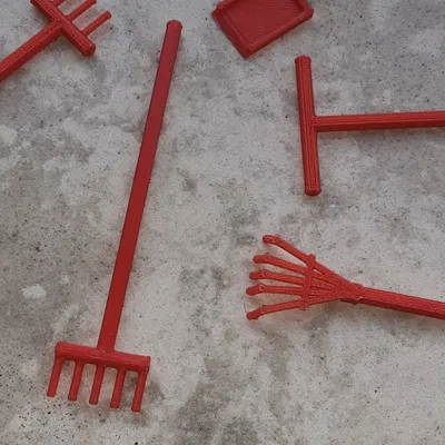 Công cụ mini cho vườn zen nhỏ của bạn