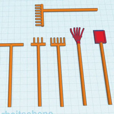 Công cụ mini cho vườn zen nhỏ của bạn