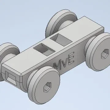 Khung xe mô hình ô tô với độ chính xác cao hơn