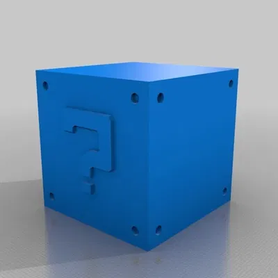 Khối lập phương Mario hình dạng cơ bản