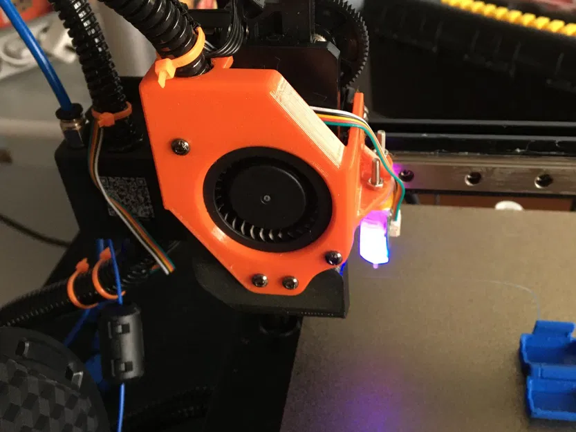 Giá đỡ quạt Titan cho Kingroon KP3S Pro S1 với bltouch - Image 2