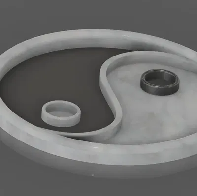 Vườn thiền phong cách Ying Yang đẹp mắt với cát