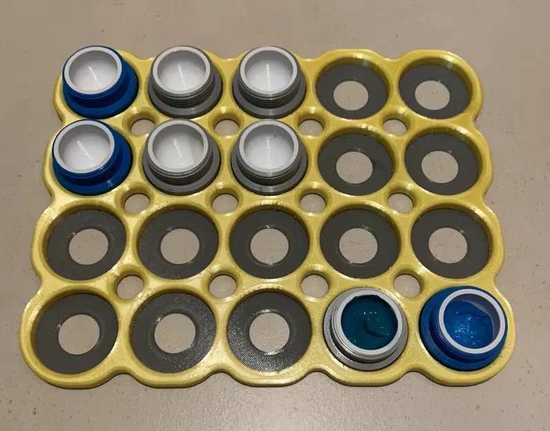 Giá đỡ hộp giữ màu và hỗn hợp không bị khô - Image 2