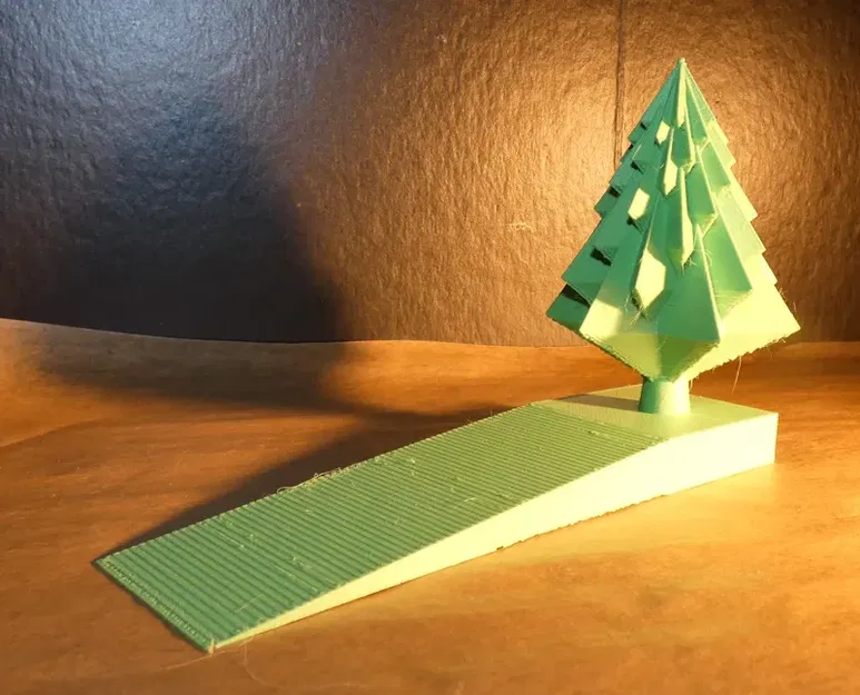 Cale porte hình cây thông mùa đông - Image 1