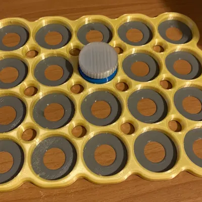 Giá đỡ hộp giữ màu và hỗn hợp không bị khô