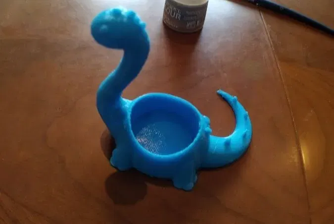 Giá đỡ bình sơn hình khủng long dễ thương - Image 2