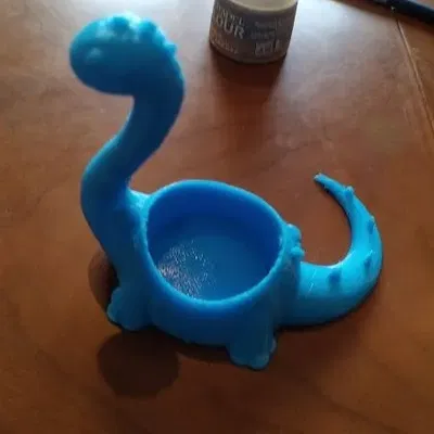 Giá đỡ bình sơn hình khủng long dễ thương